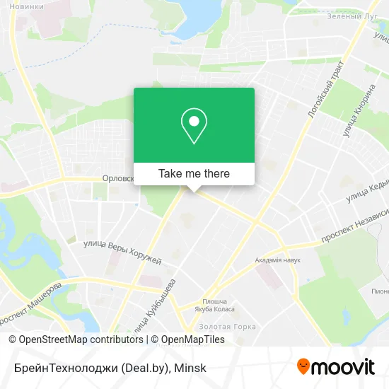 БрейнТехнолоджи (Deal.by) map