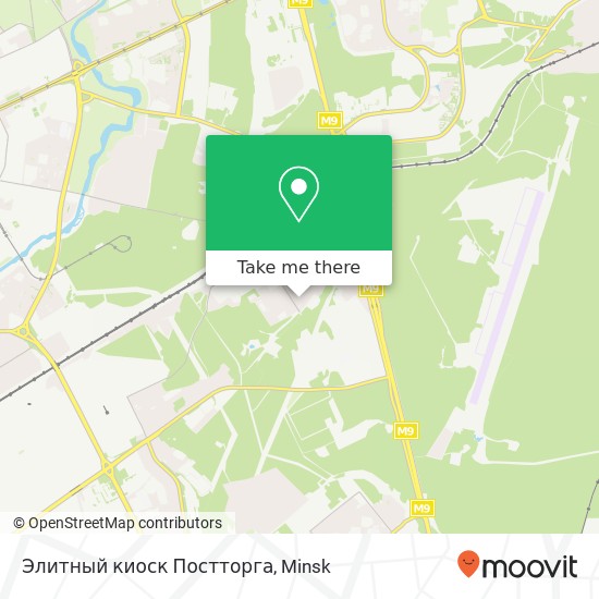 Элитный киоск Постторга map