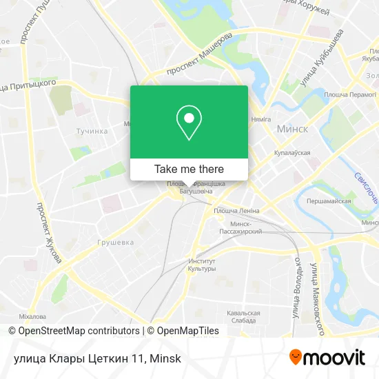 улица Клары Цеткин 11 map