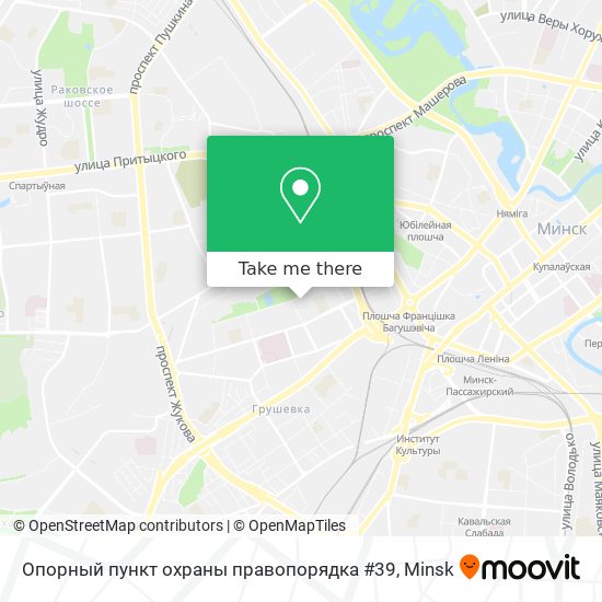 Опорный пункт охраны правопорядка #39 map