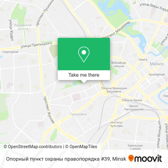 Опорный пункт охраны правопорядка #39 map