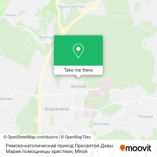 Римско-католический приход Пресвятой Девы Марии помощницы христиан map