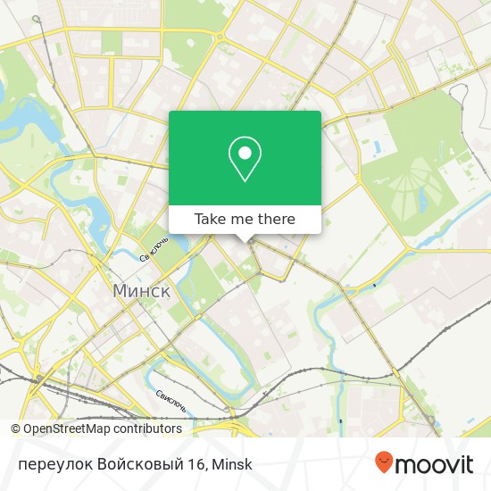 переулок Войсковый 16 map