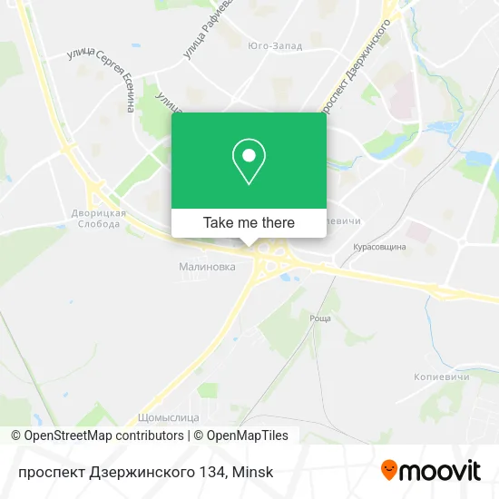 проспект Дзержинского 134 map