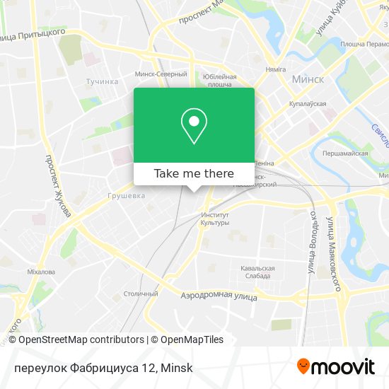 переулок Фабрициуса 12 map