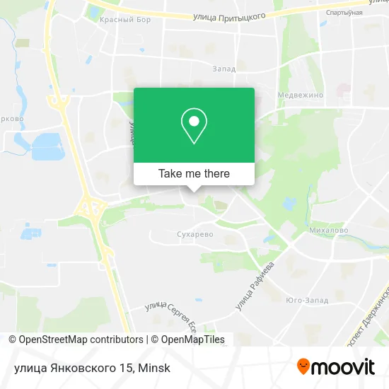 улица Янковского 15 map