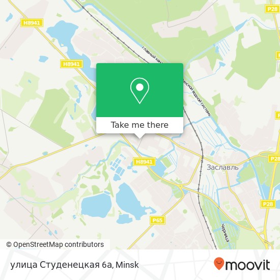 улица Студенецкая 6а map