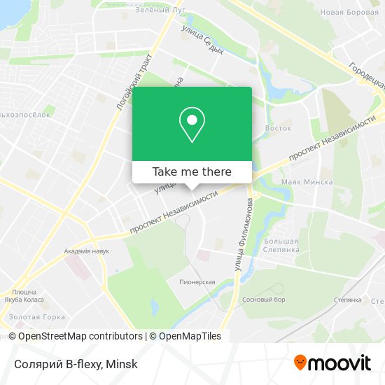Солярий B-flexy map