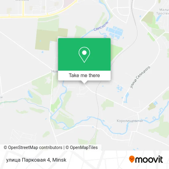 улица Парковая 4 map