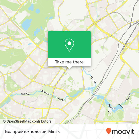 Белпромтехнологии map