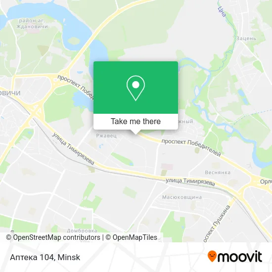 Аптека 104 map