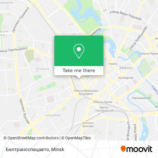 Белтрансспецавто map