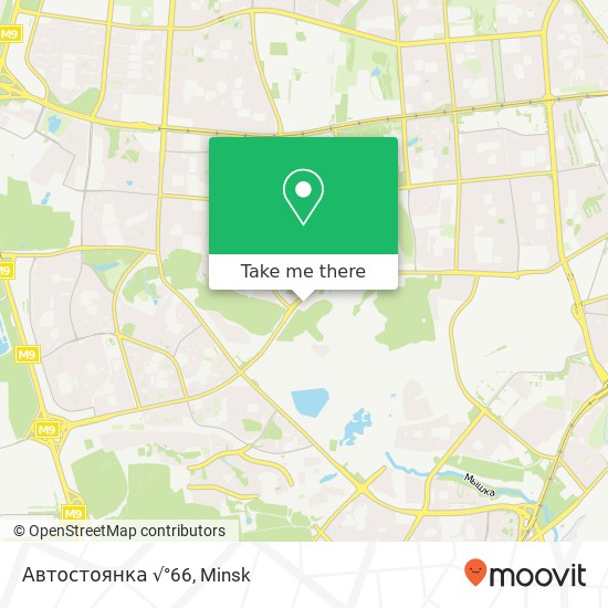 Автостоянка √°66 map