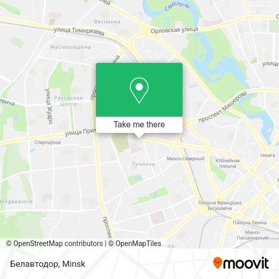 Белавтодор map
