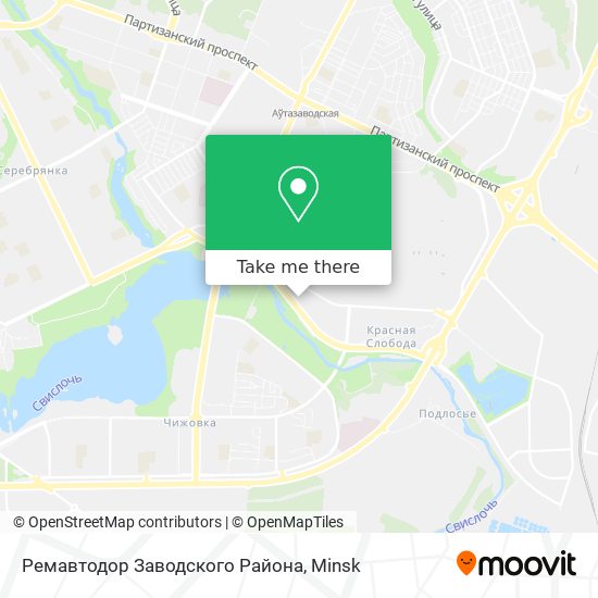 Ремавтодор Заводского Района map