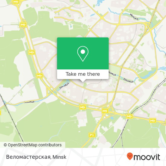 Веломастерская map