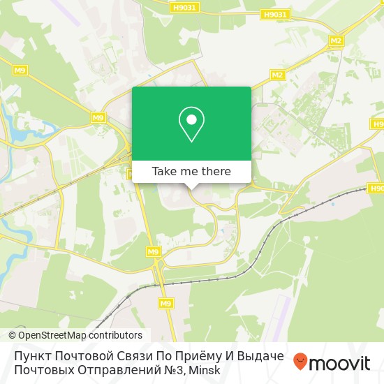 Пункт Почтовой Связи По Приёму И Выдаче Почтовых Отправлений №3 map