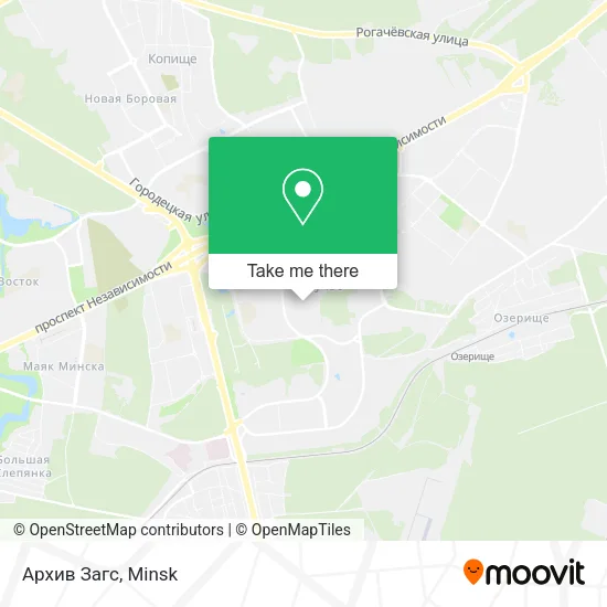 Архив Загс map