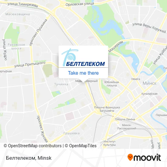 Белтелеком map