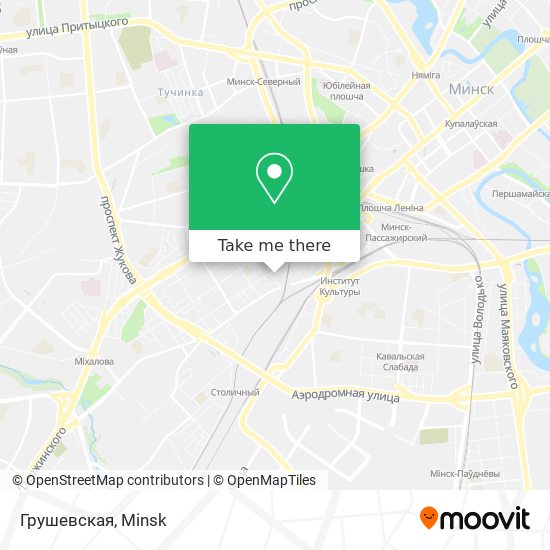 Грушевская map