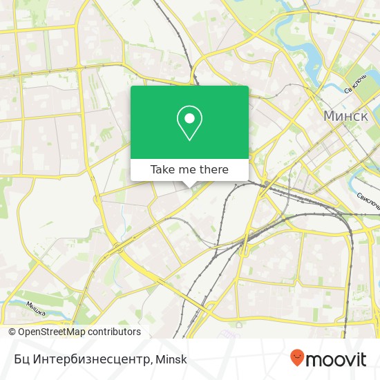 Бц Интербизнесцентр map
