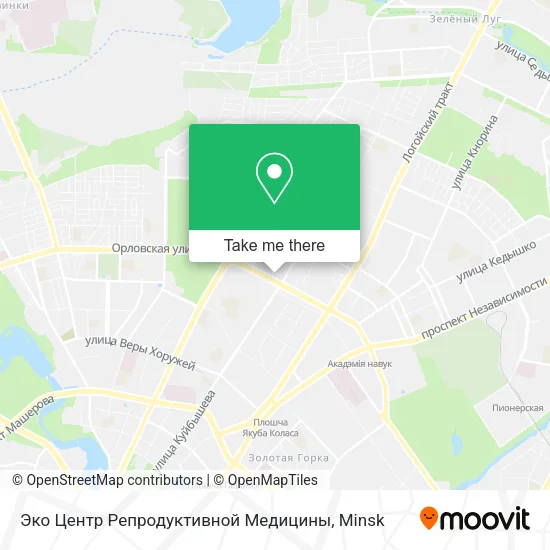 Эко Центр Репродуктивной Медицины map