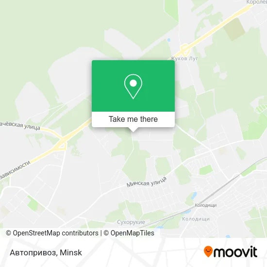 Автопривоз map