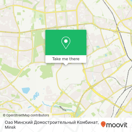 Оао Минский Домостроительный Комбинат map