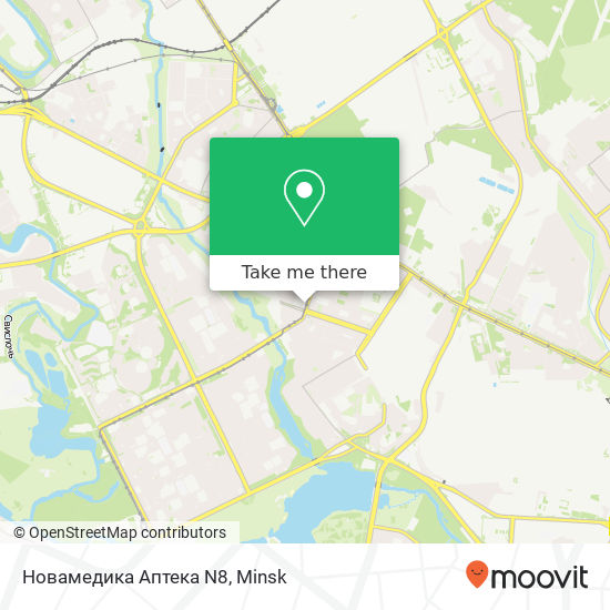 Новамедика Аптека N8 map