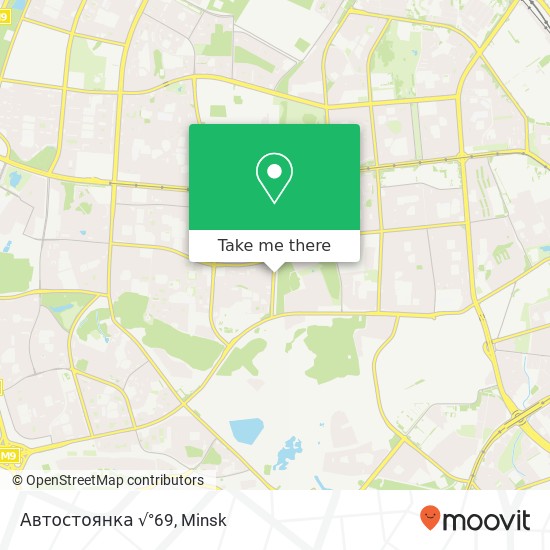 Автостоянка √°69 map