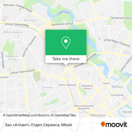 Зао «Атлант» Отдел Сервиса map