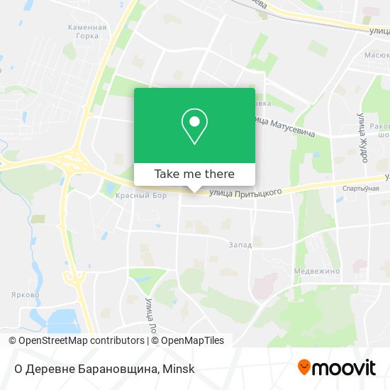 О Деревне Барановщина map