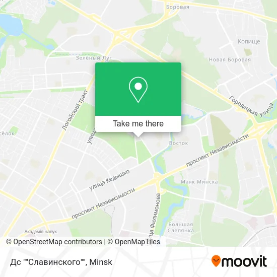 Дс ""Славинского"" map