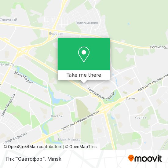 Гпк ""Светофор"" map