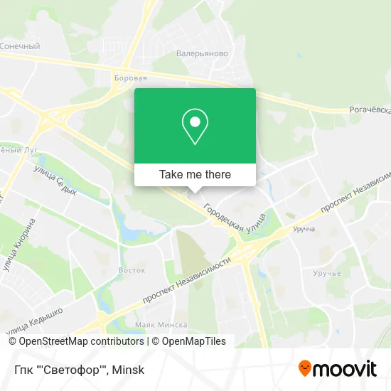Гпк ""Светофор"" map