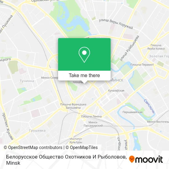 Белорусское Общество Охотников И Рыболовов map