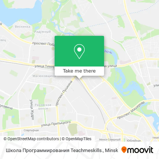 Школа Программирования Teachmeskills. map