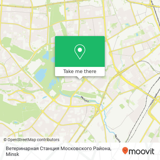 Ветеринарная Станция Московского Района map