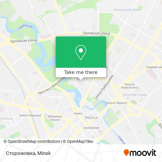 Сторожовка map