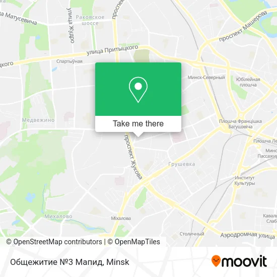 Общежитие №3 Мапид map