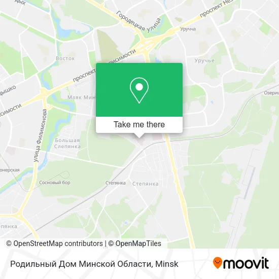 Родильный Дом Минской Области map