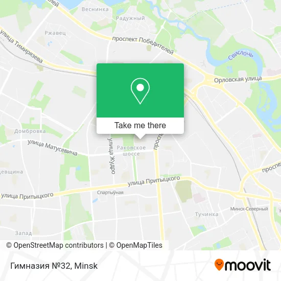 Гимназия №32 map