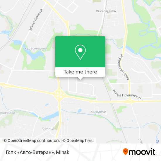 Гспк «Авто-Ветеран» map