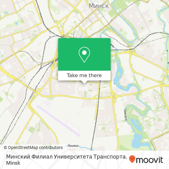 Минский Филиал Университета Транспорта map