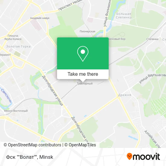 Фск ""Волат"" map