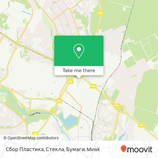 Сбор Пластика, Стекла, Бумаги map