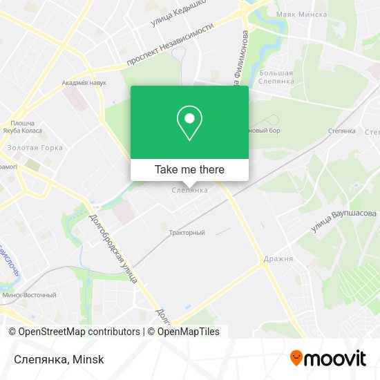 Слепянка map