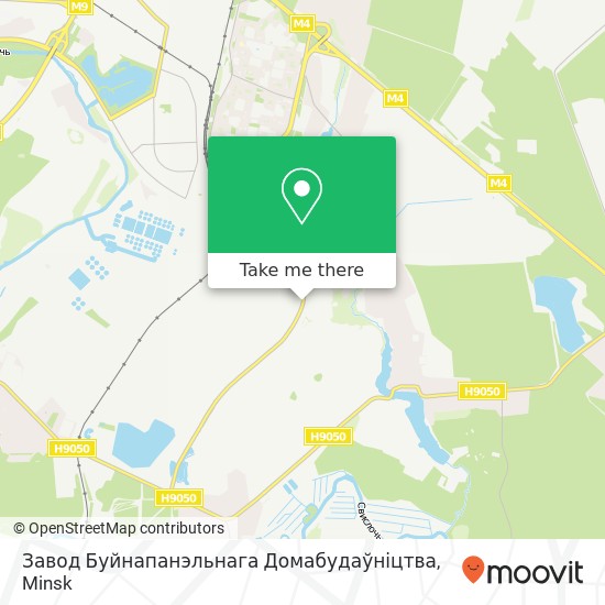 Завод Буйнапанэльнага Домабудаўніцтва map