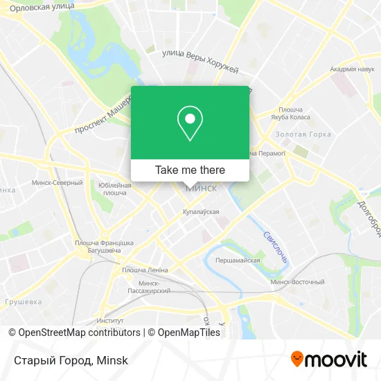 Старый Город map