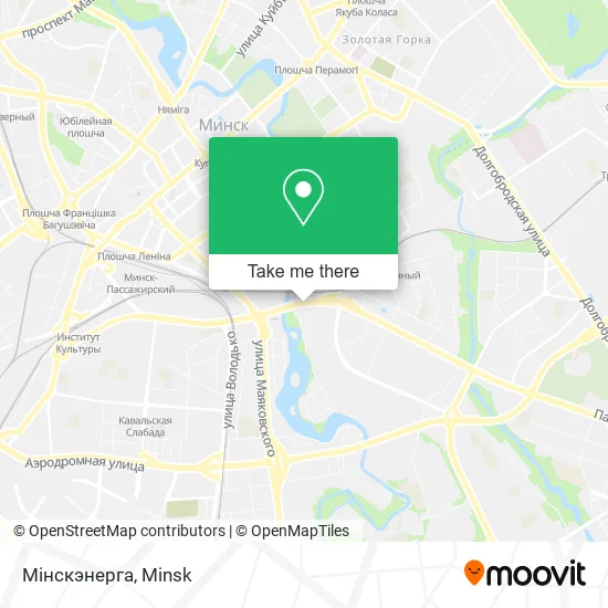 Мінскэнерга map